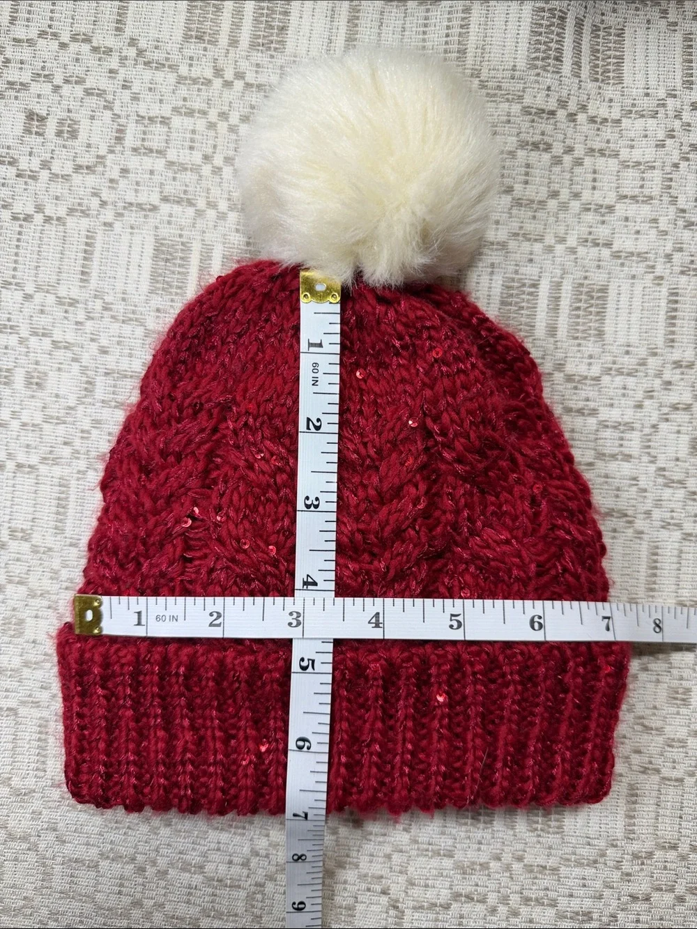 Kids Knit Pom Beanie Hat